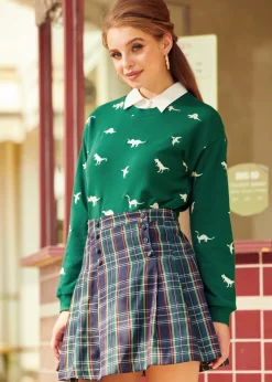 BTC A Class Act Collar Sweatshirt Forest Green Best