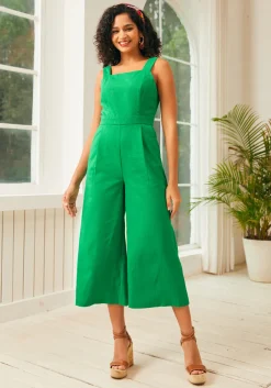 BTC A Playful Bouquet Jumpsuit Green Hot