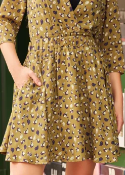 BTC A Stitch in Time Pull-On Flippy Skirt Feathers & All Hot