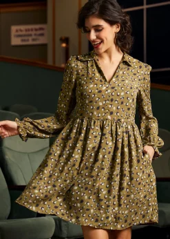 BTC A Trip Down Memory Lane A-Line Dress Sky Feather Online