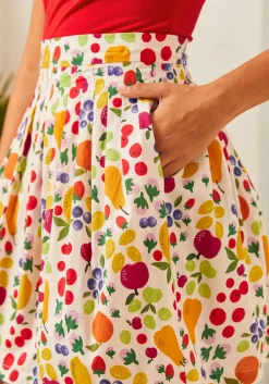 BTC Afternoon Delight Skirt Fruit Stand New
