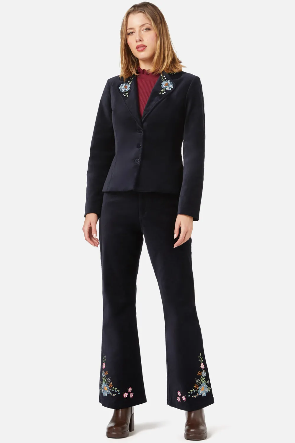 Agnes Velvet Blazer Online