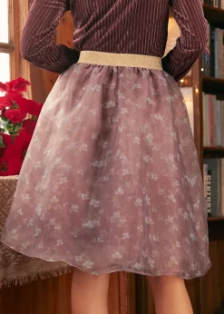 BTC Alpine Dream Dirndl Skirt Lilac Whisper