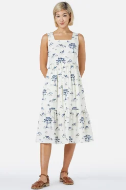 Aus Toile Midi Dress Online