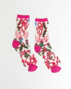 Balletcore Sheer Crew Sock Clearance