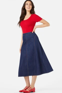Dangerfield US Becca Midi Skirt Hot