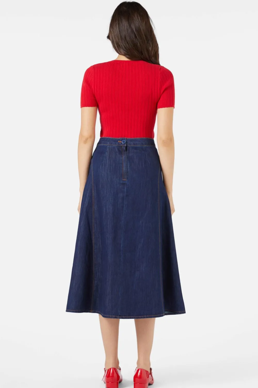 Dangerfield US Becca Midi Skirt Hot