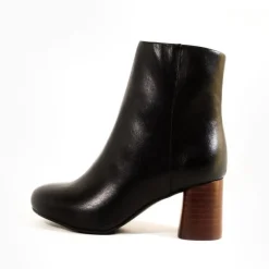 Bentley Block Heel Booties BLACK New
