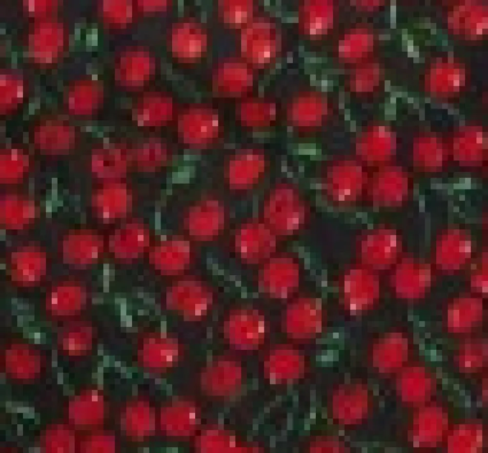 Black & Red Cherry Dress Outlet