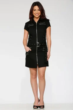 Black Detention Dress Hot