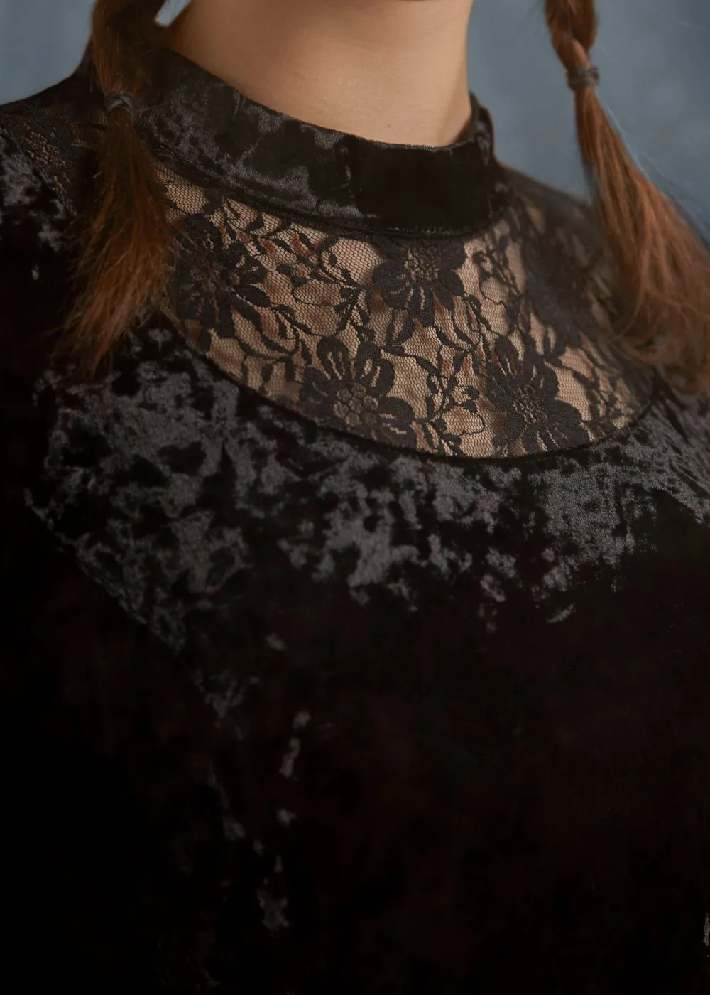 Diamond Velvet Swing Dress Black Outlet