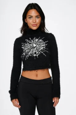 Black Spider Sweater Clearance