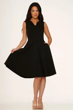 Swing Dress Black Sale