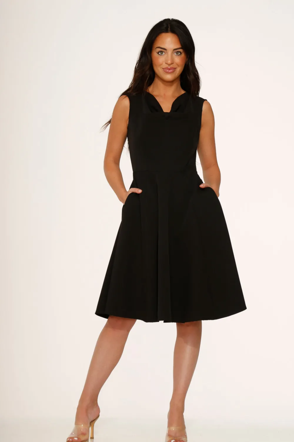 Swing Dress Black Sale