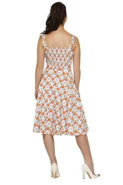 Blue Peach Swing Dress Discount