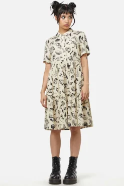 Body Fossils Printed Dress Online