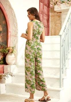 BTC Bold Notion Jumpsuit Green Tropics Best