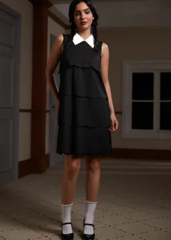 Bonfire Bash A-Line Dress Bewitching Black