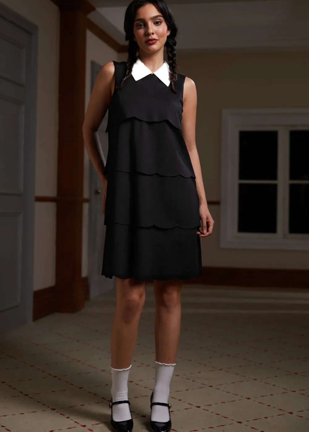 Bonfire Bash A-Line Dress Bewitching Black