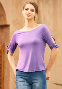 BTC Bows For Show Top Lilac