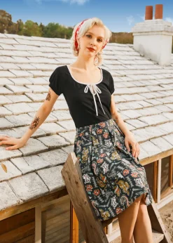 Bowtiful Moments Top Black Discount