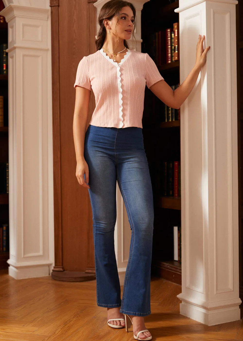 BTC Bright Bliss Button-Down Pink Best