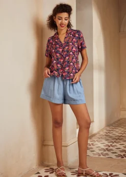 BTC Call It A Classic Camp Collar Shirt Flamingle Party Online