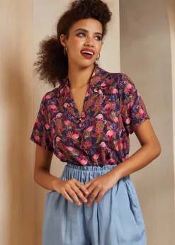 BTC Call It A Classic Camp Collar Shirt Flamingle Party Online