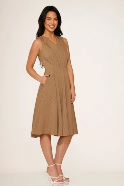 Camel Swing Dress Online