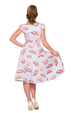 Orchid Bloom Clothing Car Hop Swing Dress Clearance