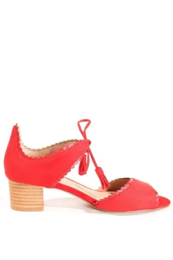 Chelsea Crew Casino Block-Heel Sandals New