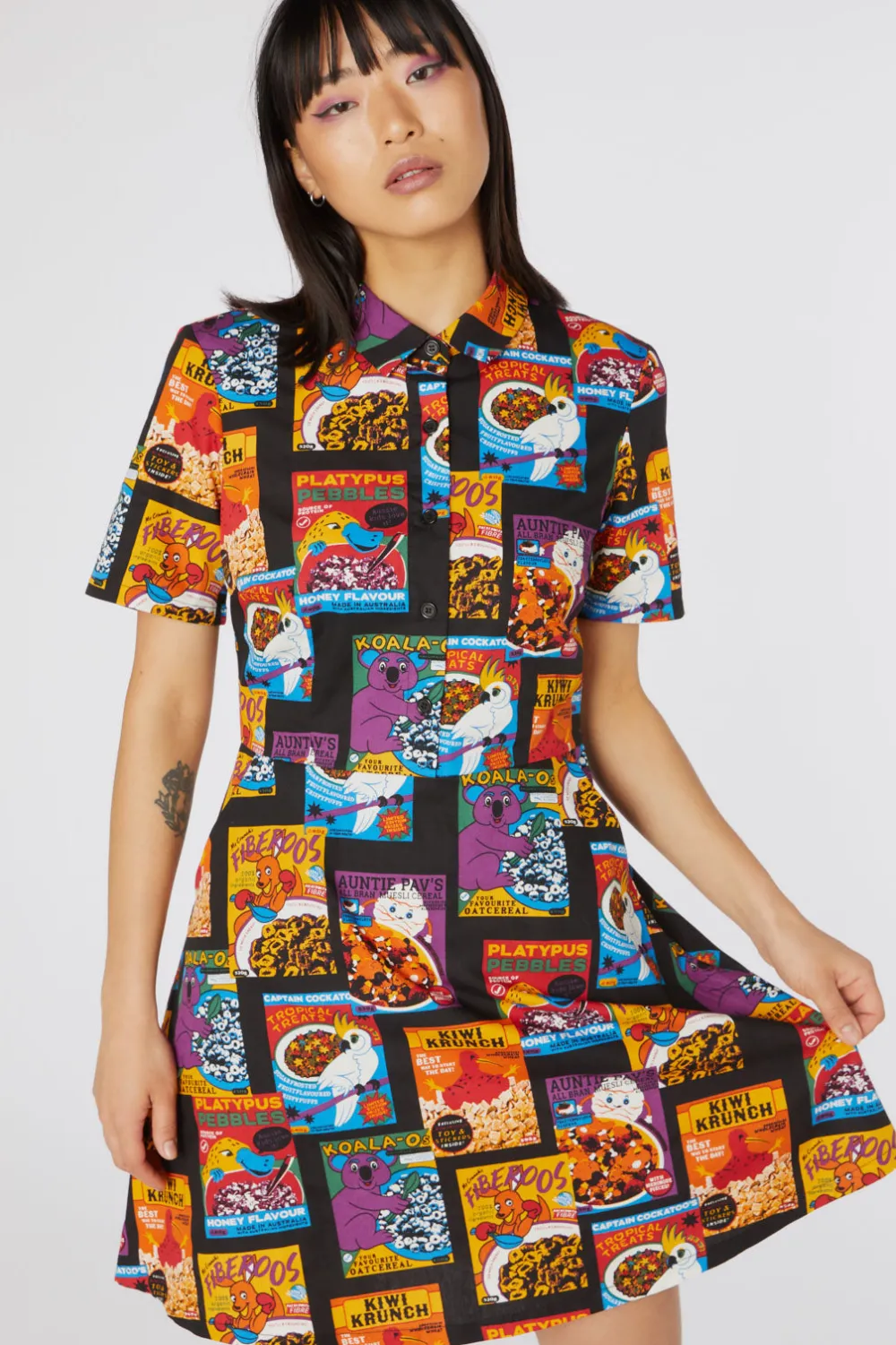 Cereal Cotton Shirt Dress Sale