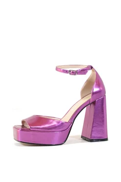 Chaser Metallic Platform Heels
