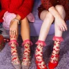 Cherry Bow Ruffle Sheer Crew Sock Discount
