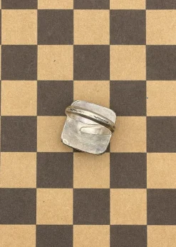 Cherry Slot Machine Dice Ring Soft White