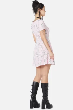 Cherub Face Printed Dress Best