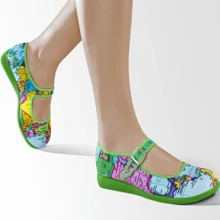 Chocolaticas® Bon Voyage Women's Mary Jane Flat Clearance