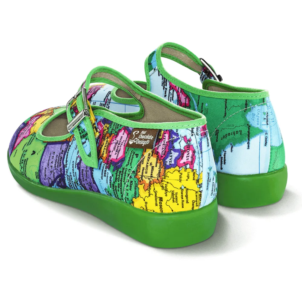 Chocolaticas® Bon Voyage Women's Mary Jane Flat Clearance