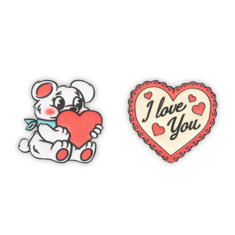 Chocolaticas® I Love You Women's Mary Jane Flat Discount