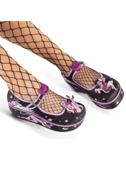 Chocolaticas® Lady Meow Women's Mary Jane Platform Online