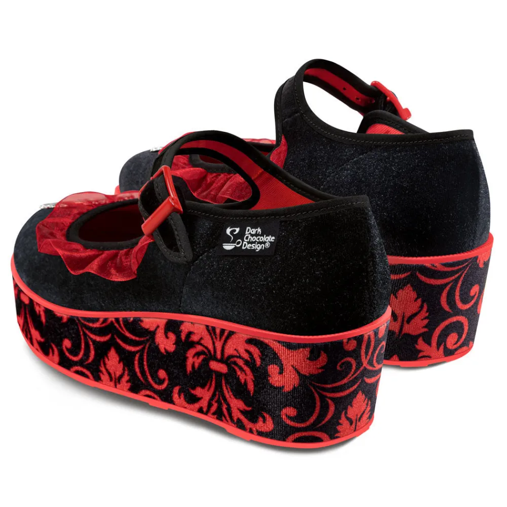 Chocolaticas® Memento Mori Women's Mary Jane Platform Outlet