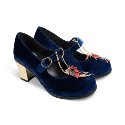 Chocolaticas® Mid Heels Les Dames Du Cirque Women's Mary Jane Pump New