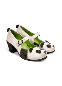 Chocolaticas® Mid Heels Panda Women's Mary Jane Pump New
