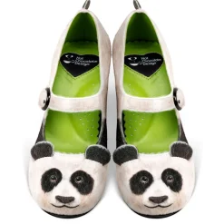 Chocolaticas® Mid Heels Panda Women's Mary Jane Pump New