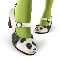 Chocolaticas® Mid Heels Panda Women's Mary Jane Pump New
