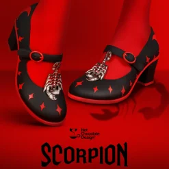Chocolaticas® Mid Heels Scorpio Women's Mary Jane Pump Online