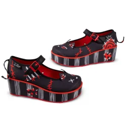 Chocolaticas® Riot Kitty Women's Mary Jane Platform