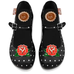 Chocolaticas® Rockabilly Women's Mary Jane Flat Best