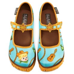 Chocolaticas® Sheriff Women's Mary Jane Platform Clearance