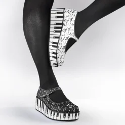 Chocolaticas® Thank You Music Women's Mary Jane Platform Discount